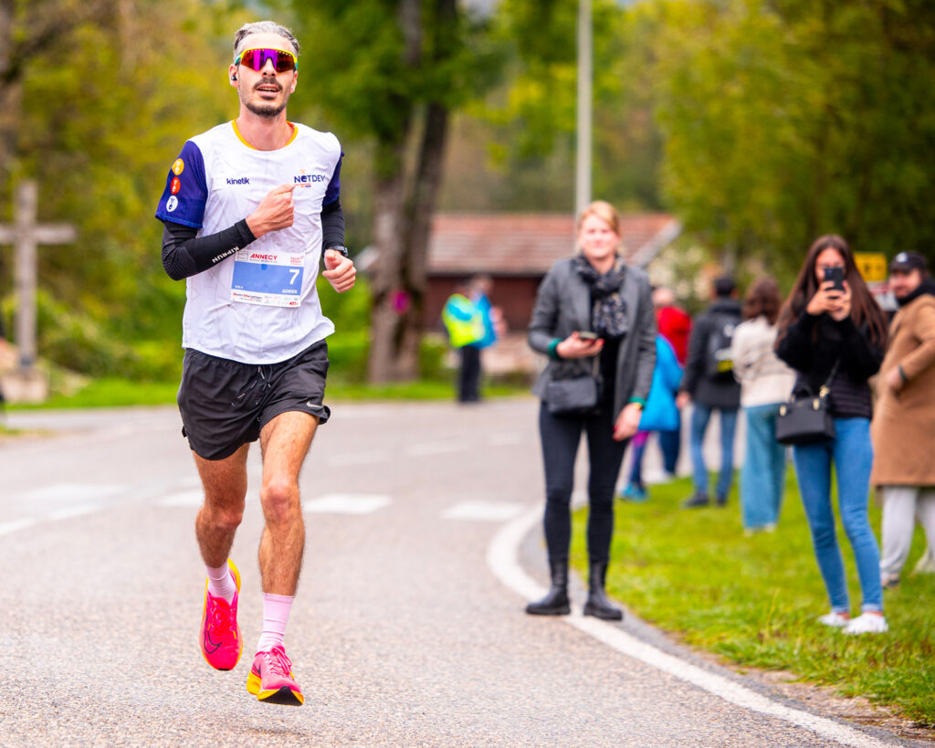 La note des supporters pour le semi marathon des sources du lac d'Annecy 